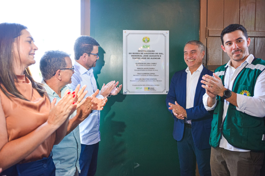 Governo reinaugura Museu e Memorial José Augusto e o Teatro José de Alencar, em Cruzeiro do Sul