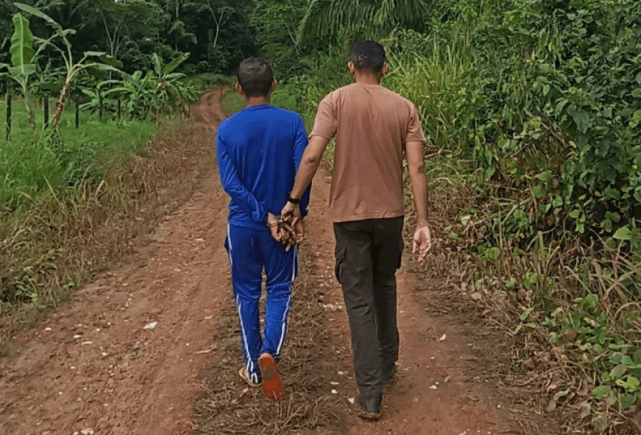 Polícia Civil captura foragido com mandato aberto pela Justiça no Quinari