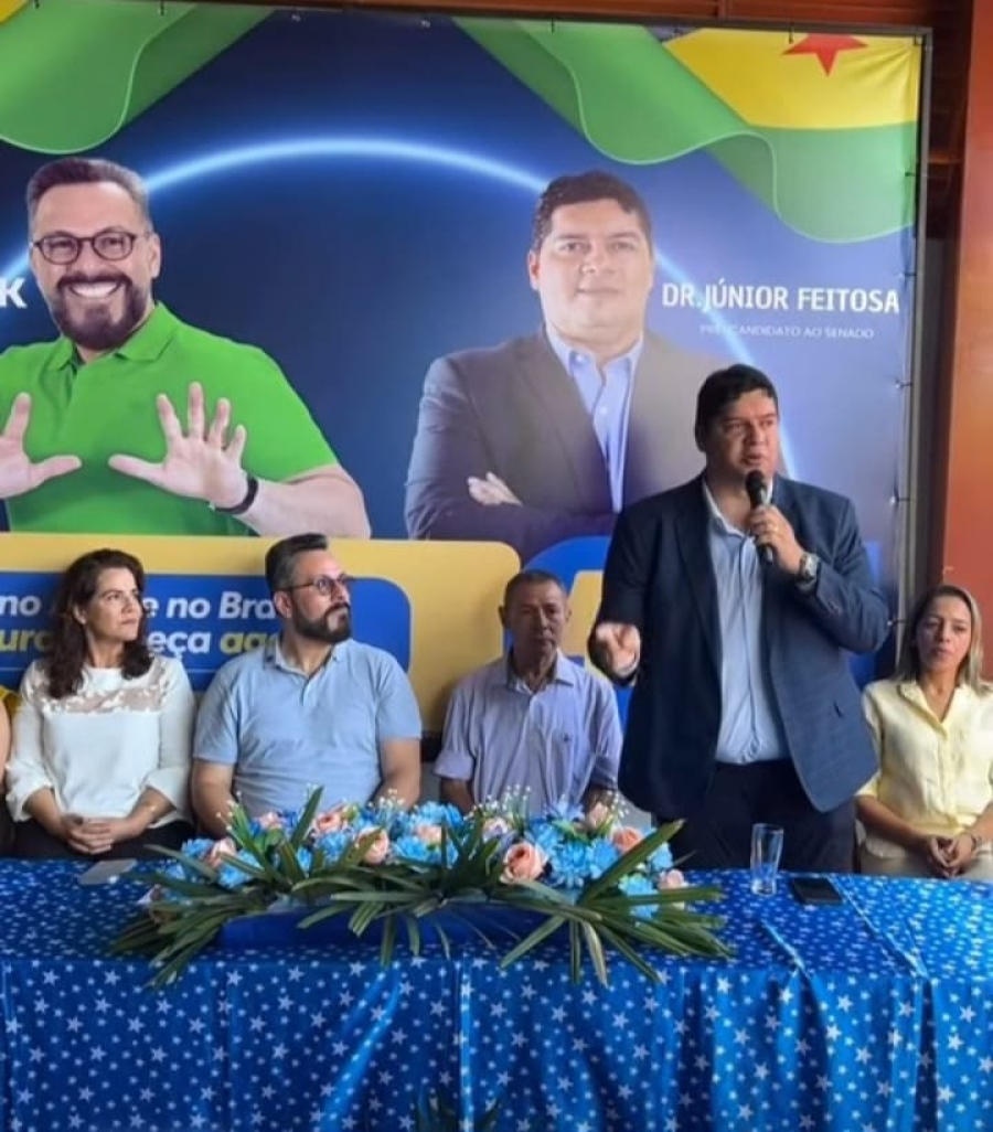 Alan Rick anuncia o Advogado Júnior Feitosa como pré candidato ao senado em sua chapa
