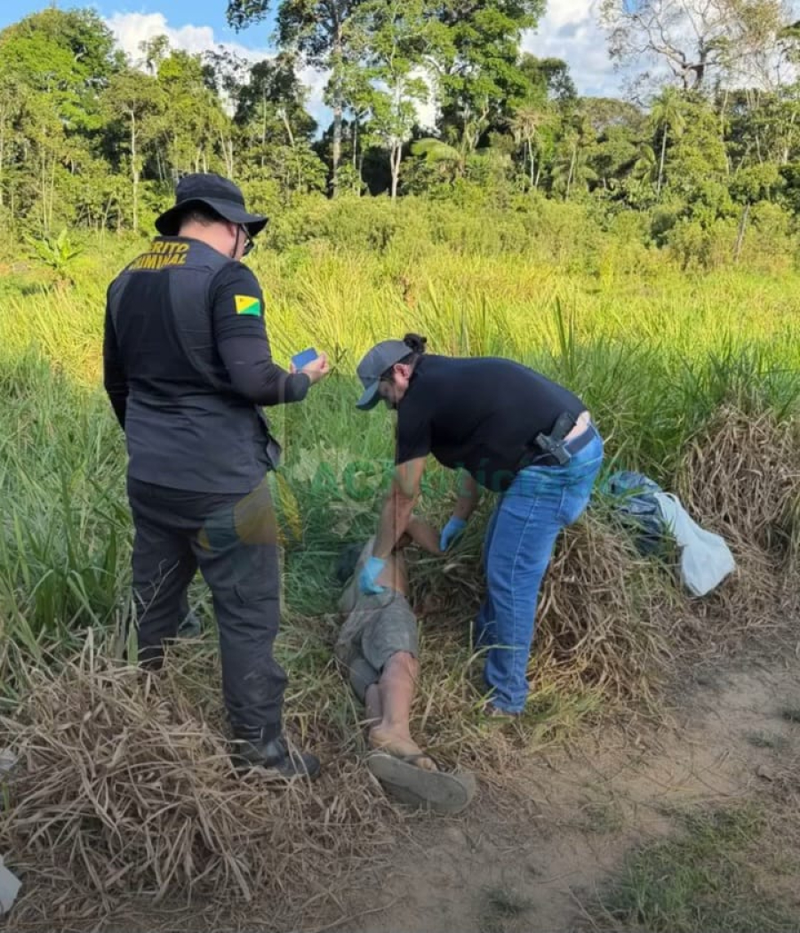  Homem é encontrado morto em ramal no interior do estado