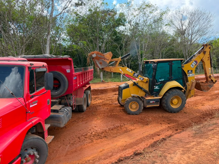 Operação Verão recupera 36 quilômetros do Ramal Limeira, em Senador Guiomard